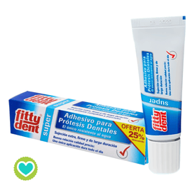 Fittydent Súper Adhesivo para Prótesis Dentales 40g
