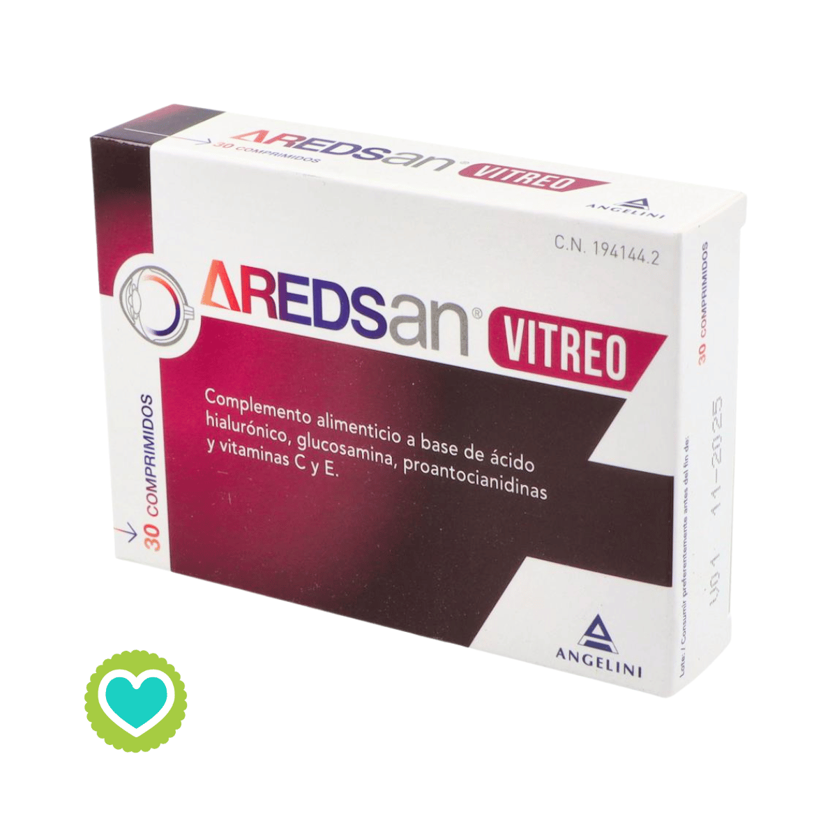 Aredsan Vitreo 30 Comprimidos