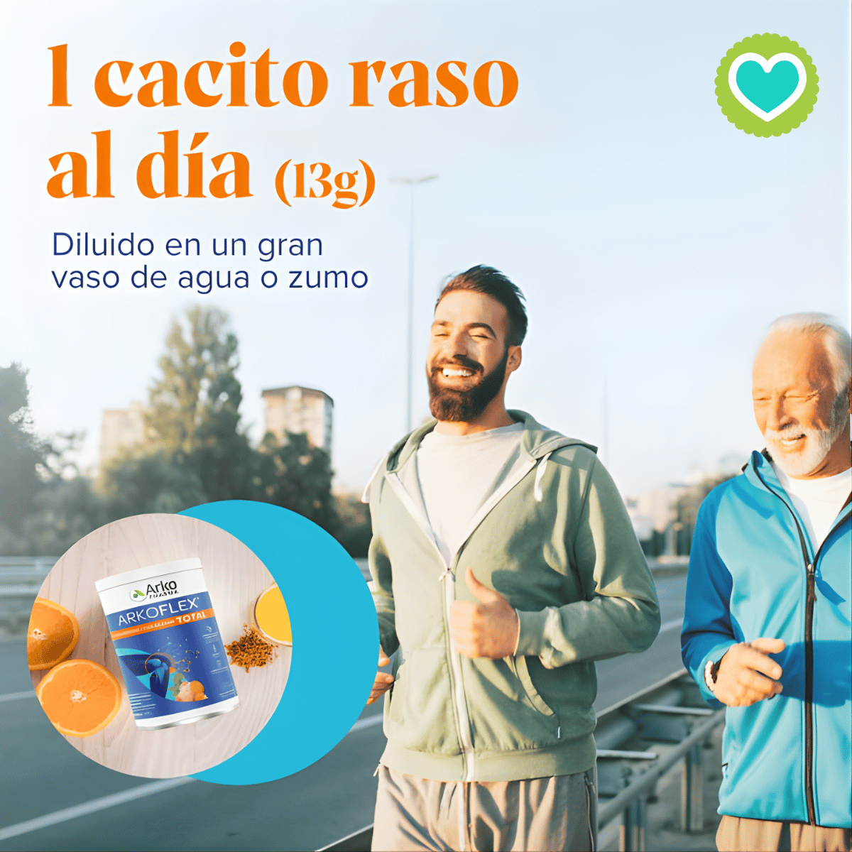 Arkopharma Arkoflex Colágeno Total Sabor Naranja 390g