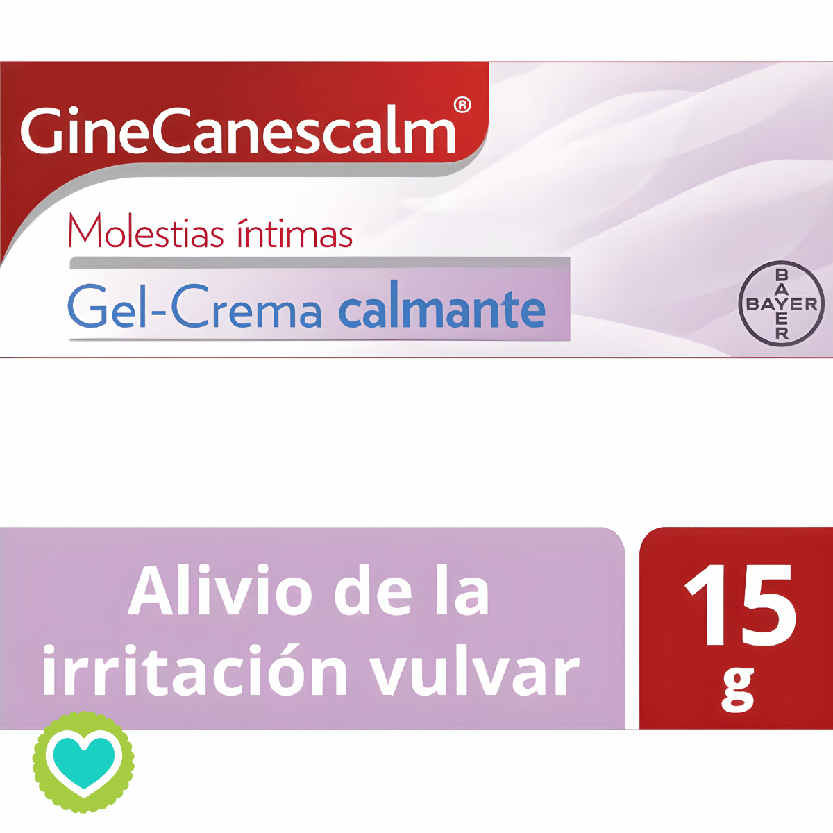 Ginecanescalm Gel-Crema Alivio Irritación Vulvar Tubo 15g