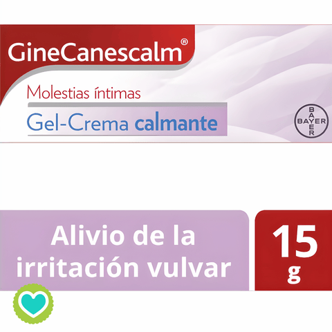 Image of Ginecanescalm Gel-Crema Alivio Irritación Vulvar Tubo 15g