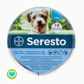Seresto Collar Perros menos de 8 kilos