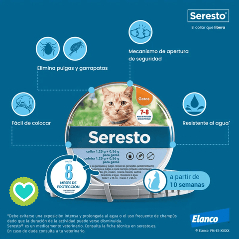 Image of Seresto Collar Gatos