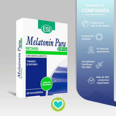 Image of Melatonin Pura Retard 1,9mg 60 Microtabletas