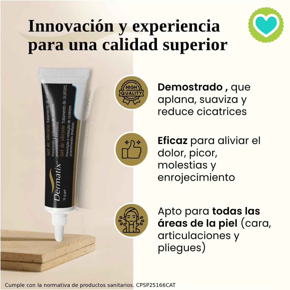 Dermatix Gel de Silicona para Cicatrices 15g.