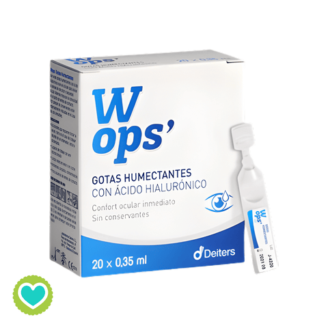 Image of Wops Gotas Humectantes 0.35 ml 20 Unidades