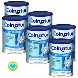 Colnatur Osteodense Colágeno Pack 6x288gr. Sabor Vainilla.