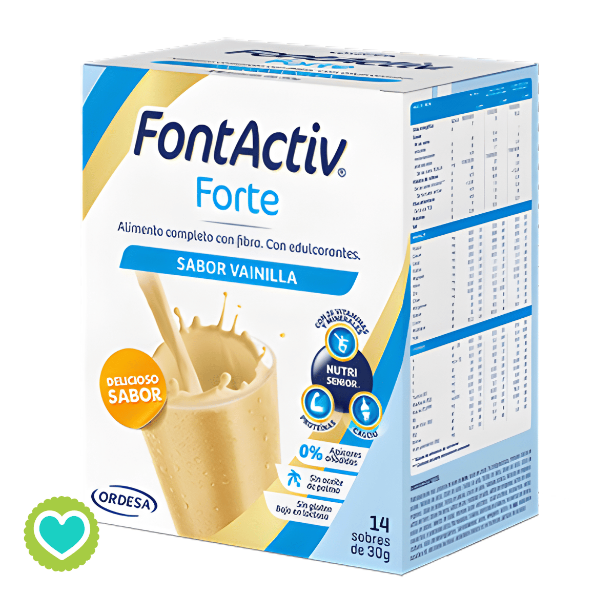 FontActiv Forte Sabor Vainilla 14 sobres