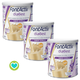 FontActiv DiaBest Vainilla Pack 3 x 400g