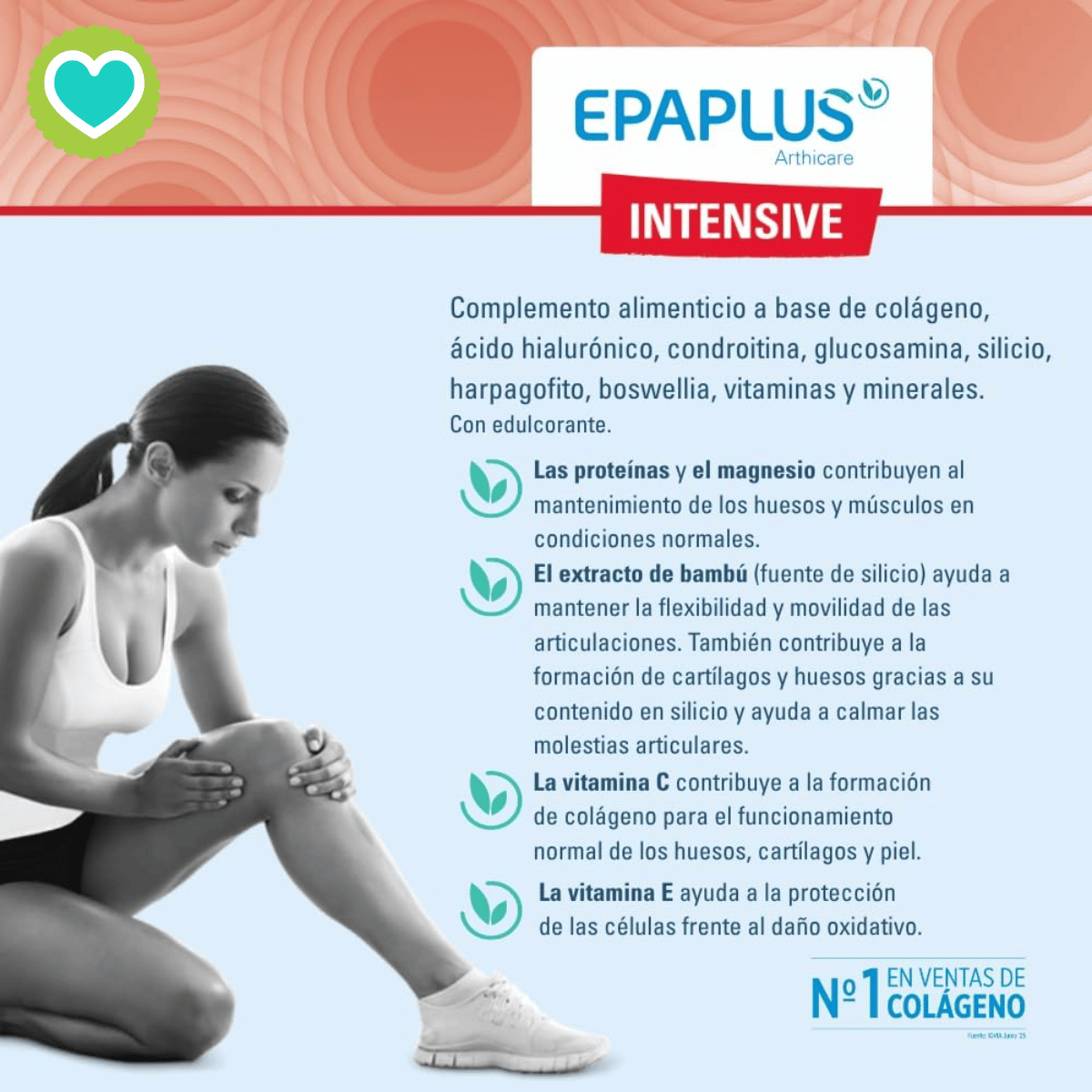 Epaplus Colágeno Antiox Intensive Polvo Pack 3 x 284g Sabor Limón