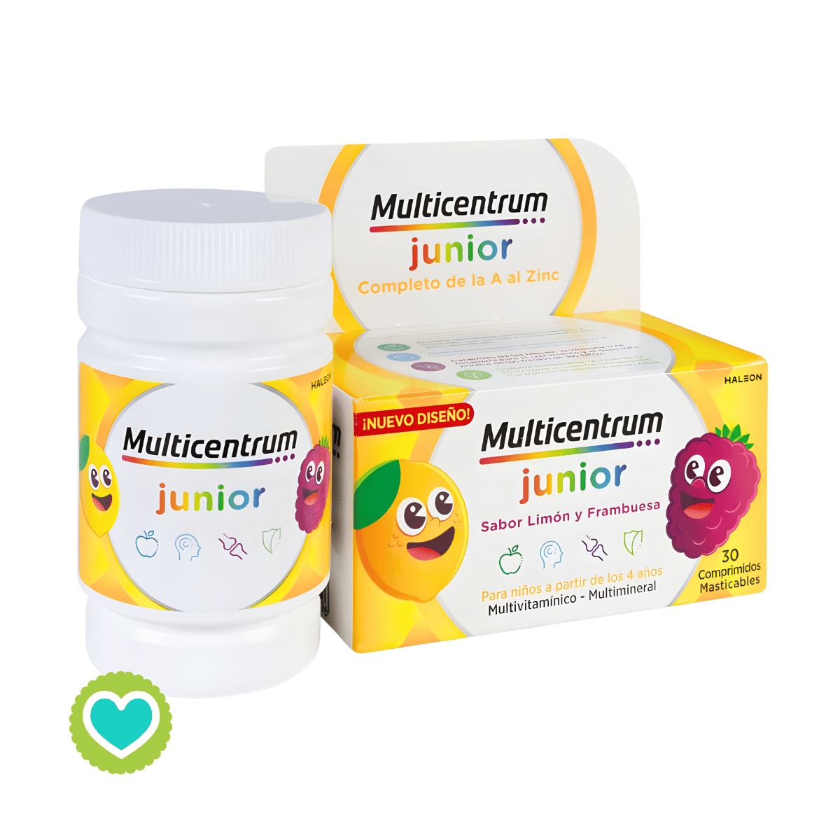 Multicentrum Junior 30 Comprimidos Masticables