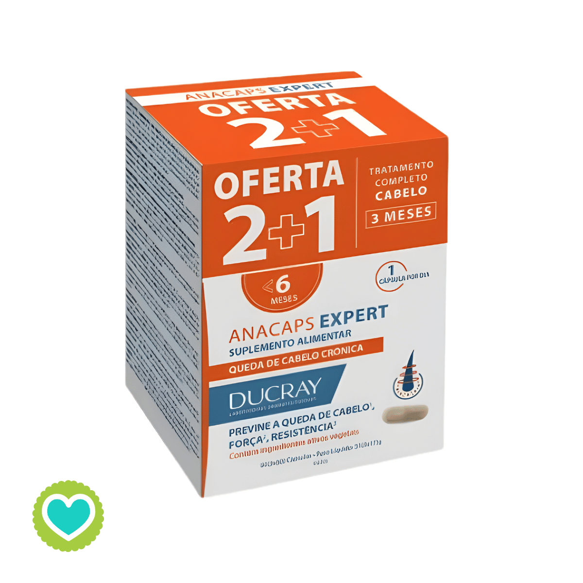 Ducray Anacaps Expert 3x30 Cápsulas