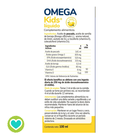 Image of Ordesa OmegaKids Líquido 100ml