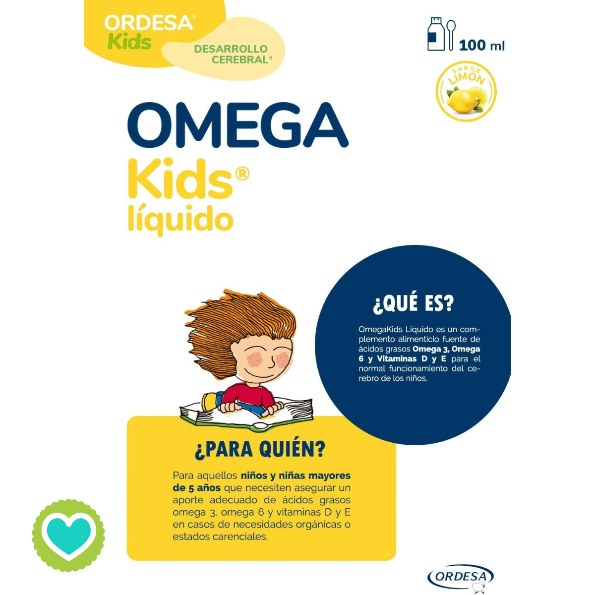 Ordesa OmegaKids Líquido 100ml