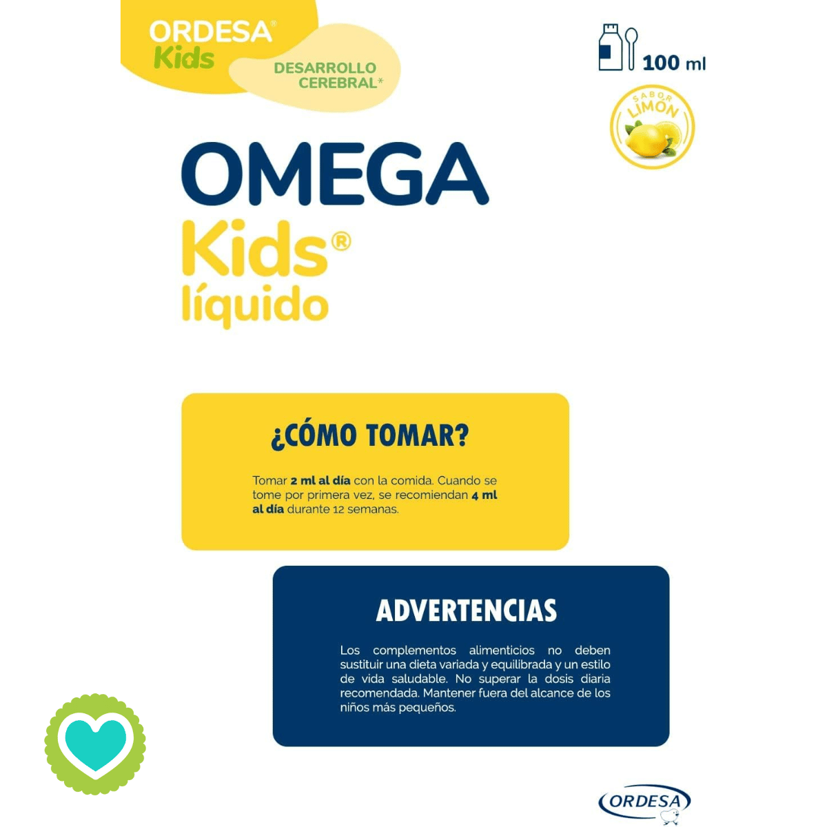 Ordesa OmegaKids Líquido 100ml
