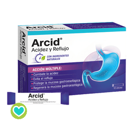 Arcid Acidez y Reflujo 12 Sticks