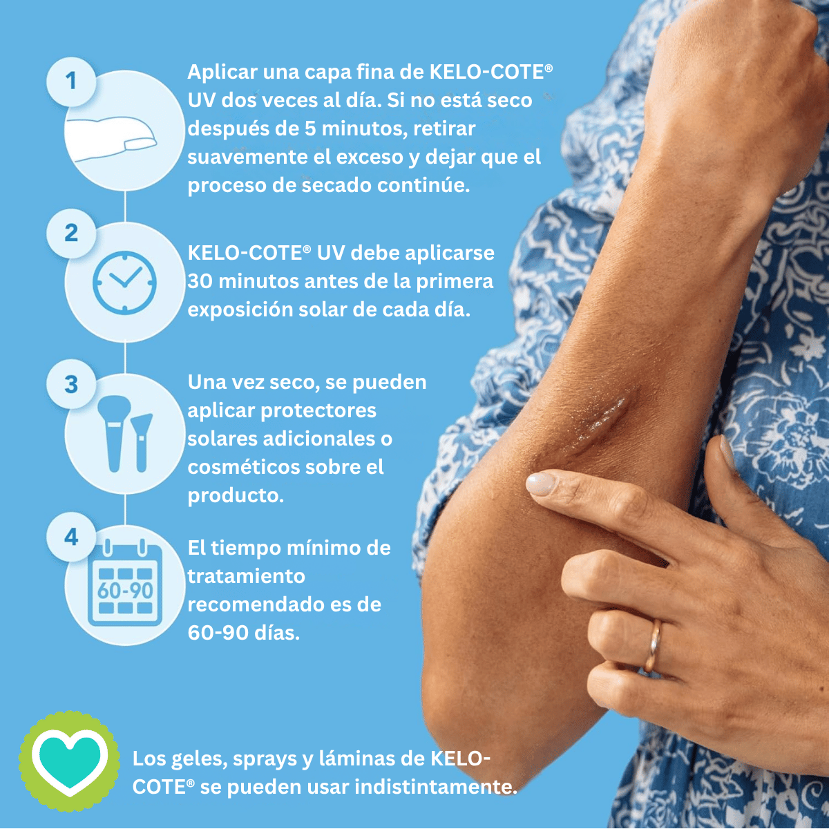 Kelo-Cote UV Gel Reductor Cicatrices SPF 30 15 gr