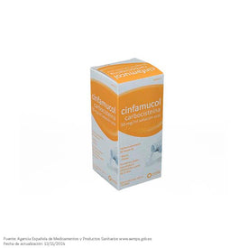 Cinfamucol Carbocisteina 50mg/ml Solución Oral 200ml