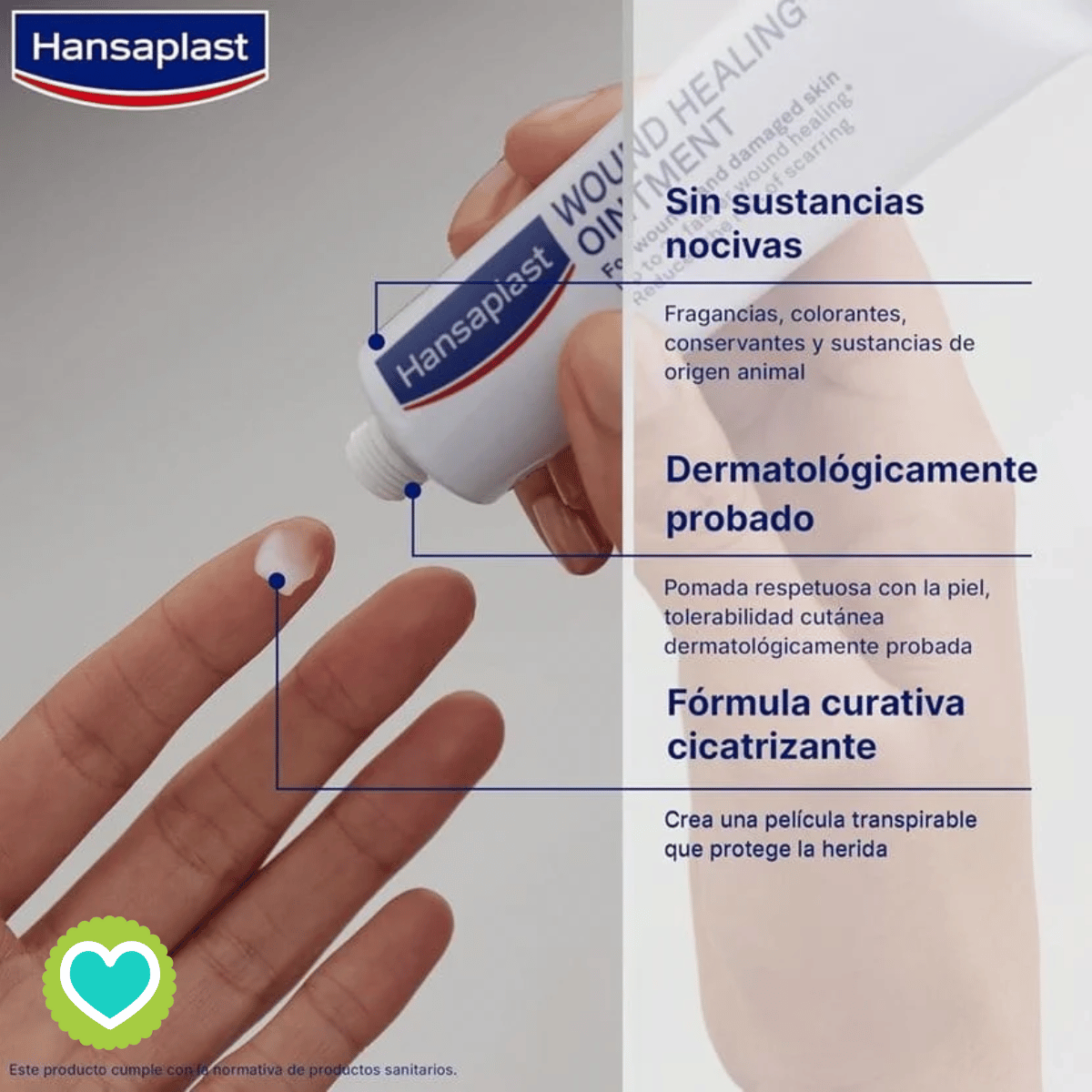 Hansaplast Pomada para Heridas 20g