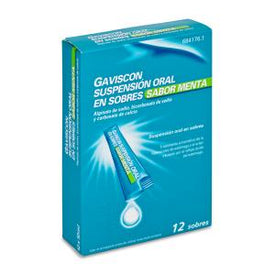 Gaviscon 12 Sobres Sabor Menta