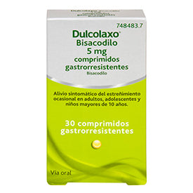 Dulcolaxo 5 mg 30 Comprimidos