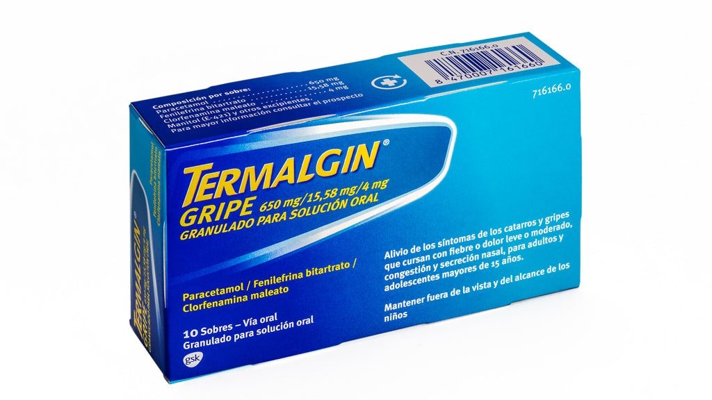 Termalgin Gripe 10 Sobres