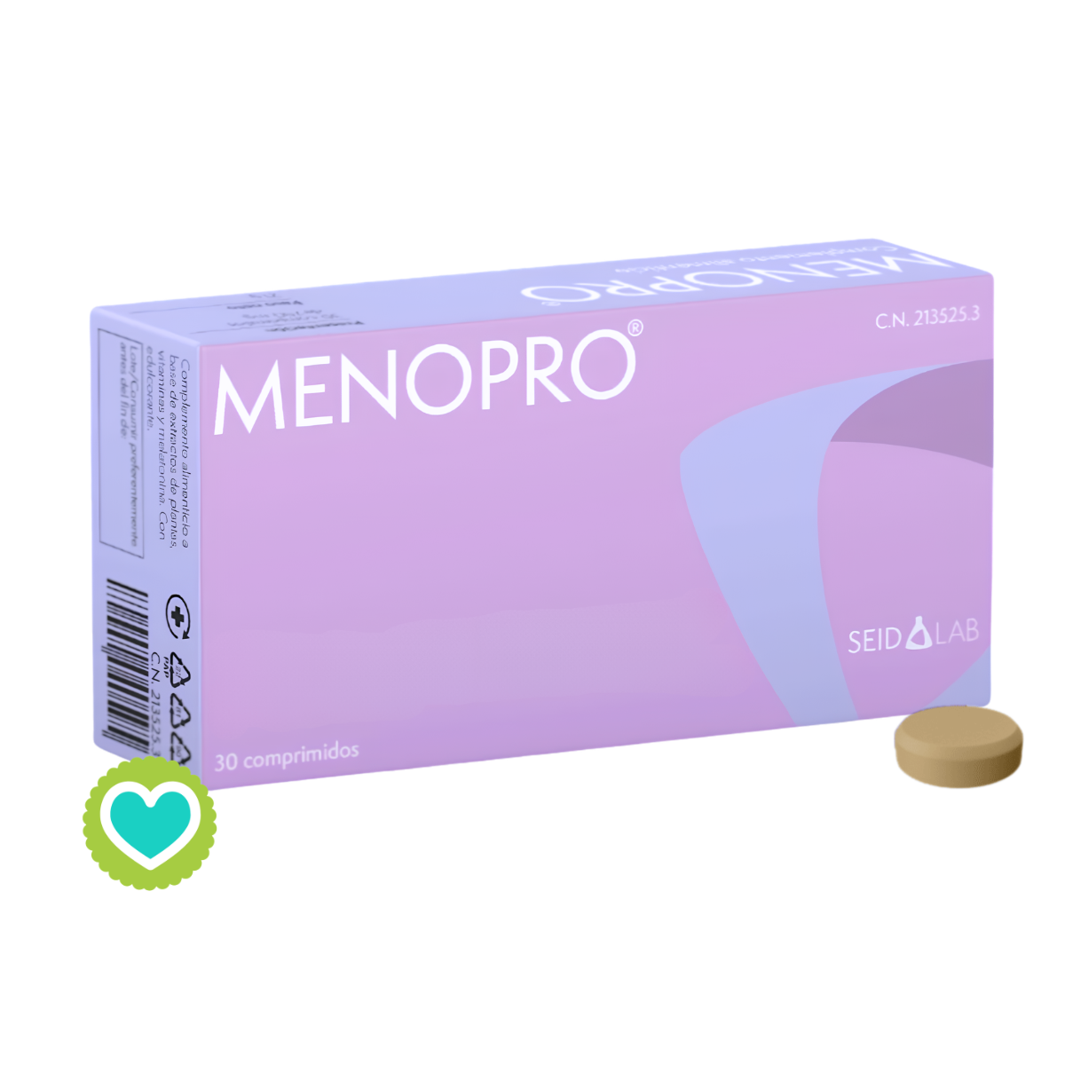 Menopro Seid (Antes Menocta Seid) 90 cápsulas mujer – complemento alimenticio descanso y bienestar femenino