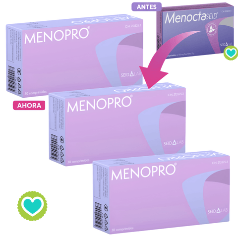 Image of Menopro Seid (Antes Menocta Seid) 90 cápsulas mujer – complemento alimenticio descanso y bienestar femenino