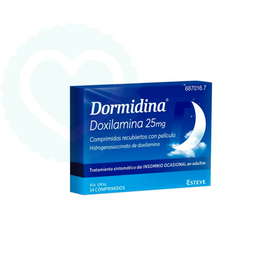 Dormidina 25 mg 14 Comprimidos
