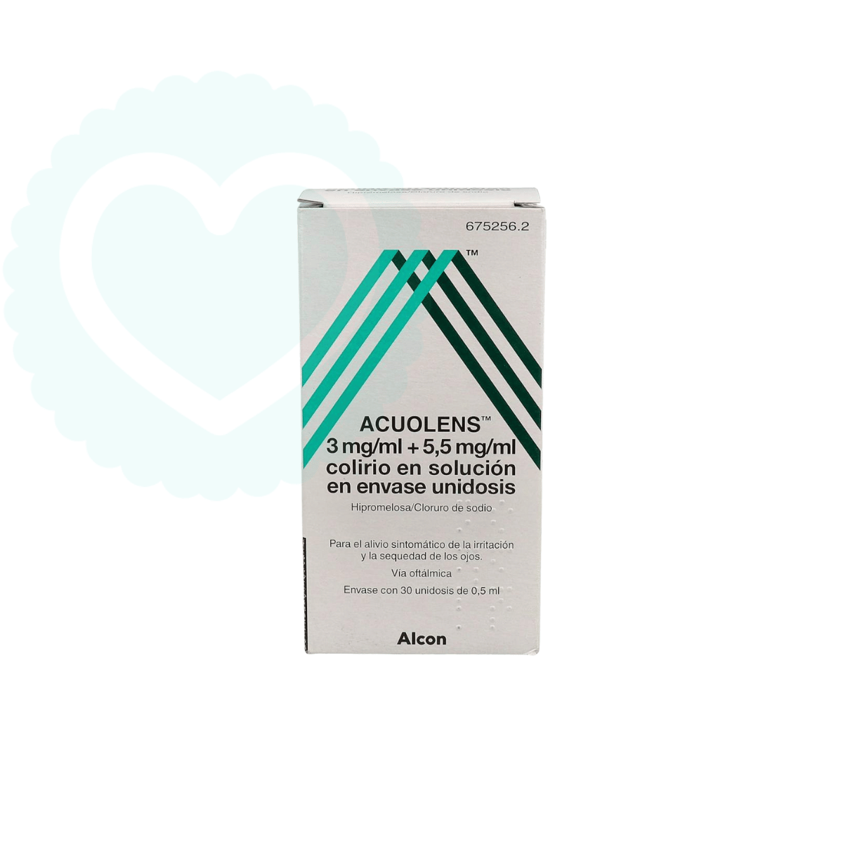 Acuolens 3 mg/ml + 5,5 mg/ml Colirio Solución 30 monodosis 0,5ml