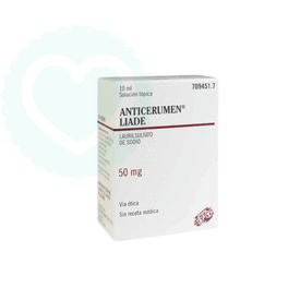 Anticerumen Liade 50mg/ml Gotas Óticas Solución 10ml