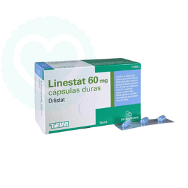 Linestat 60mg 84 cápsulas duras