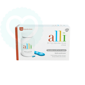 Alli 60mg 120 cápsulas