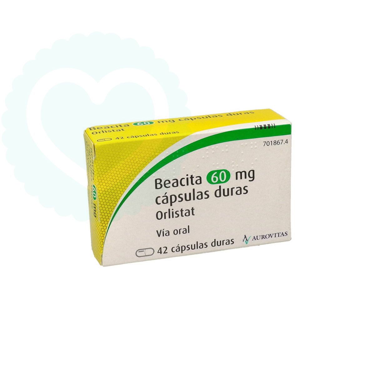 Beacita 60mg 42 Cápsulas