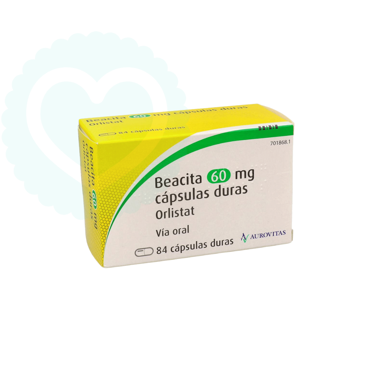 Beacita 60 mg 84 Cápsulas