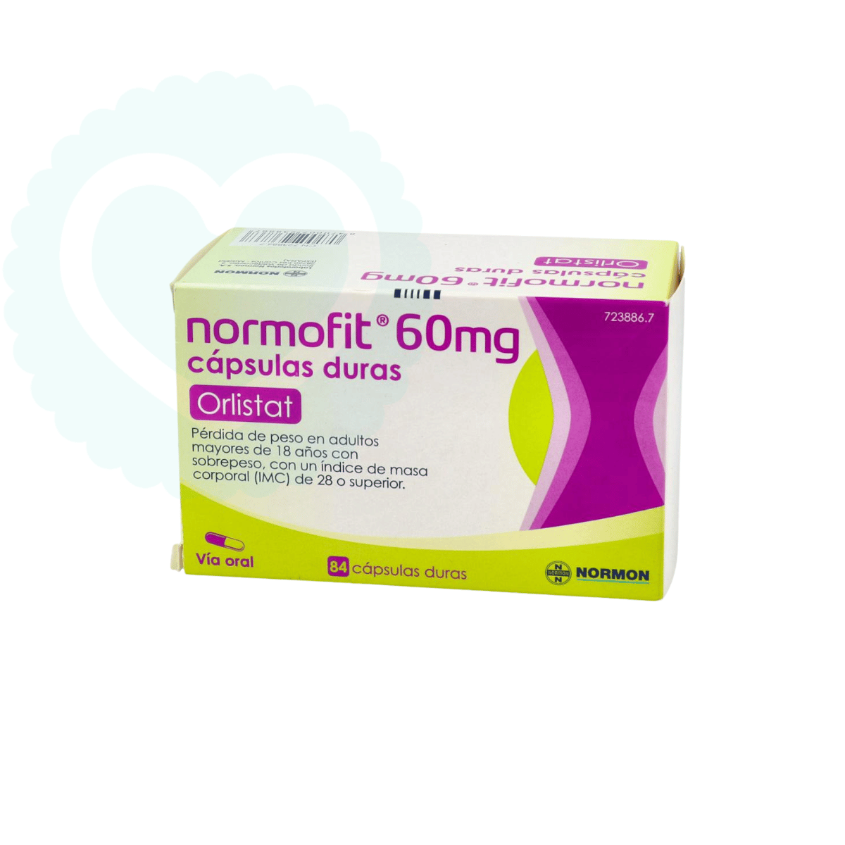Normofit 60mg 84 Cápsulas