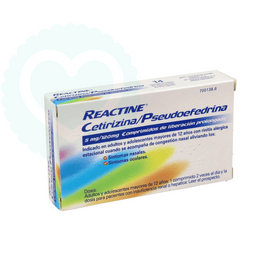 Reactine 14 Comprimidos