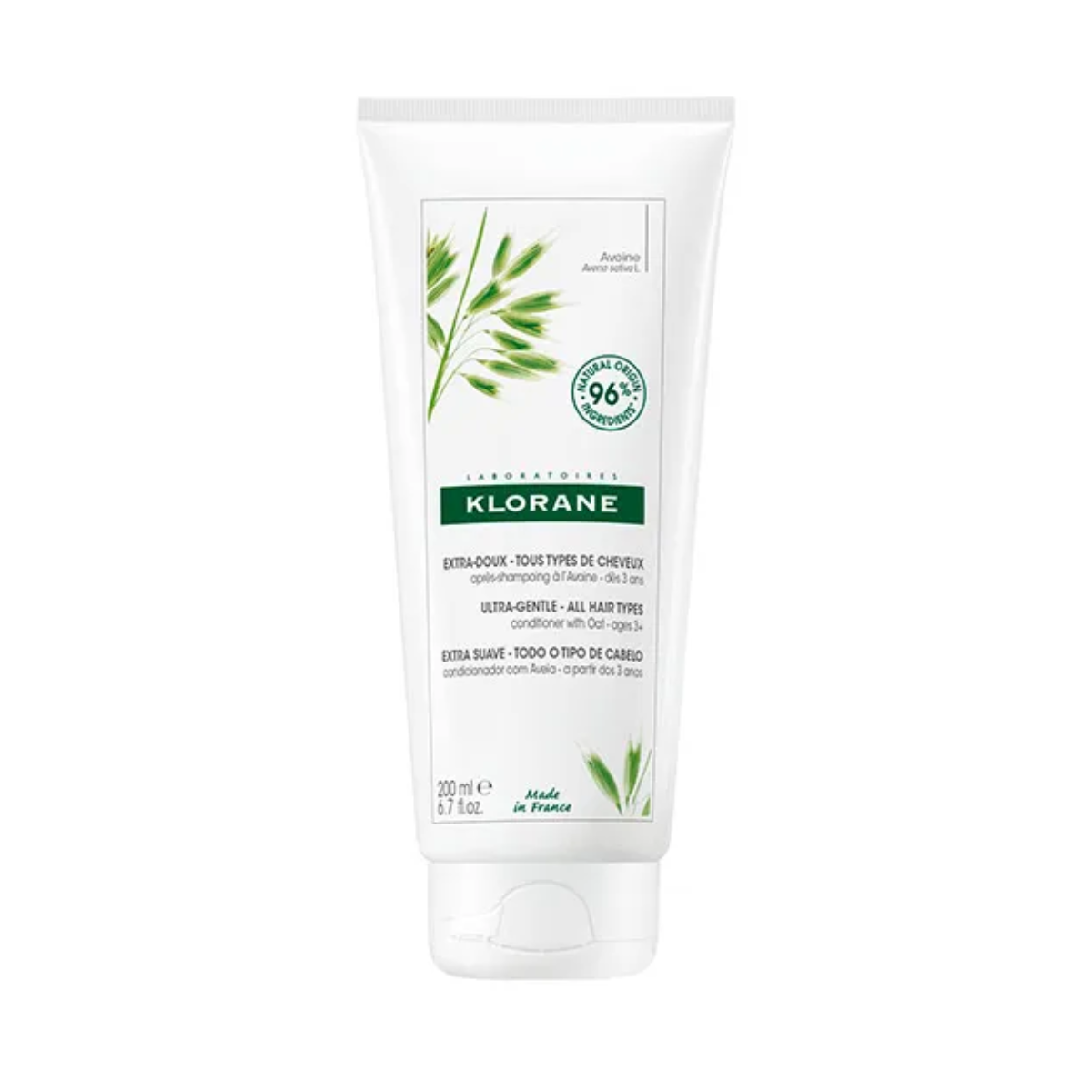 Klorane Bálsamo Acondicionador Leche de Avena 150ml