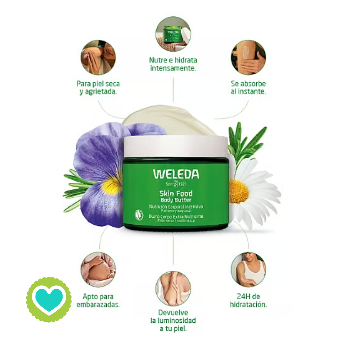 Weleda Skin Food Body Butter crema reparadora corporal 150ml