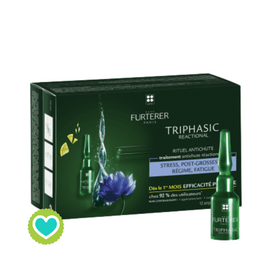Rene Furterer Triphasic Reactionnel Caída Reaccional 12 ampollas