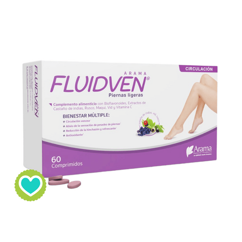 Image of Fluidven Piernas Ligeras Pack 3 x 60 Comprimidos