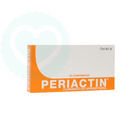 Periactin 4mg 30 Comprimidos