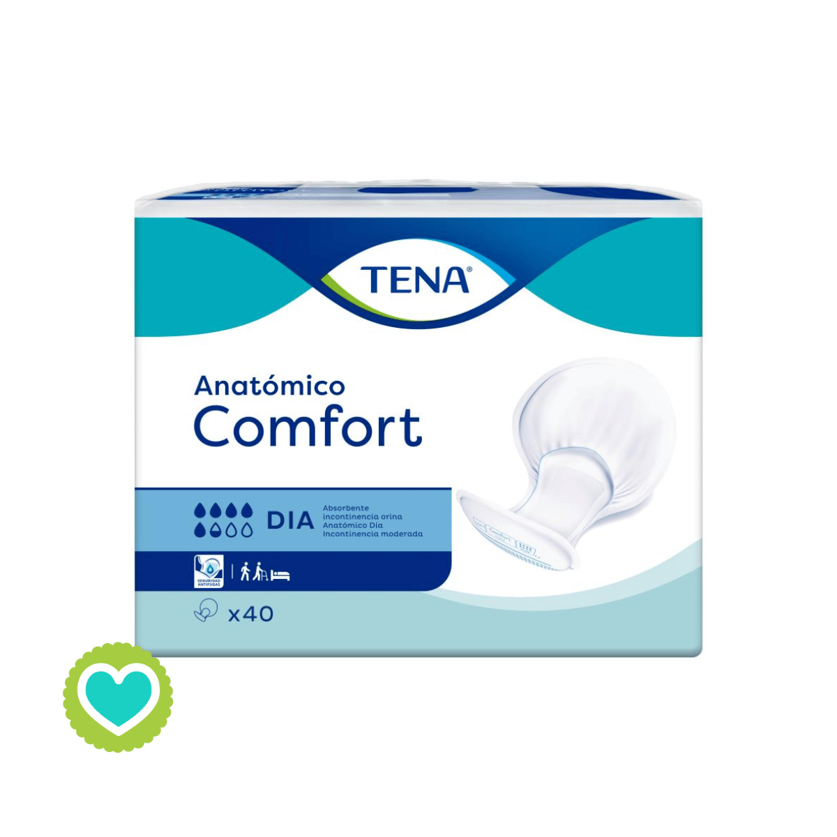 Tena Pañal Anatomico Comfort Plus 80uds