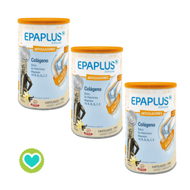 Epaplus Colágeno Antiox Articulaciones Sabor Vainilla Pack 3 x 328g