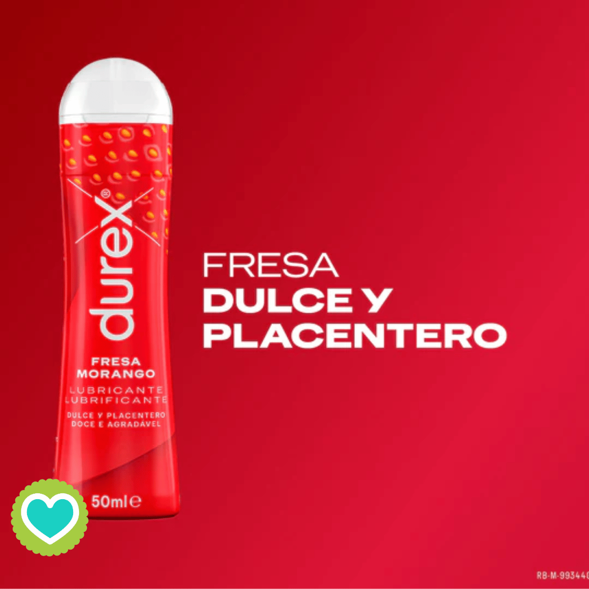 Durex Play Lubricante Sabor Fresa 50ml