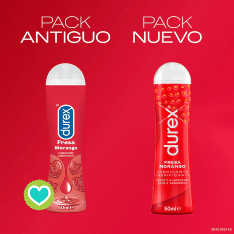 Image of Durex Play Lubricante Sabor Fresa 50ml
