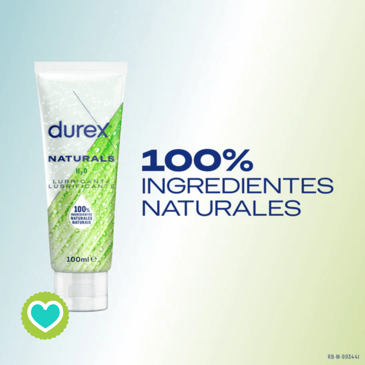 Durex Naturals Intimate Gel Duplo 2x100ml