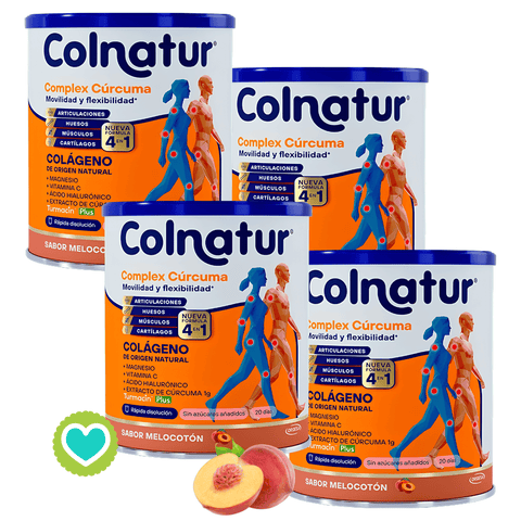 Image of Colnatur Complex Colágeno Cúrcuma 254gr - Sabor Melocotón