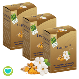 100% Natural Cognitril 60 Cápsulas