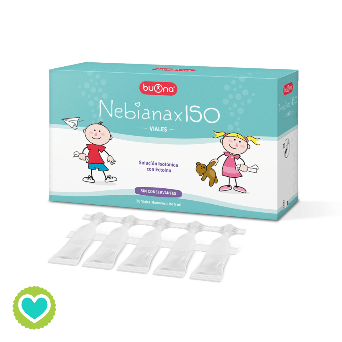 Buona Nebianax Iso 20 Viales Monodosis 5 ml